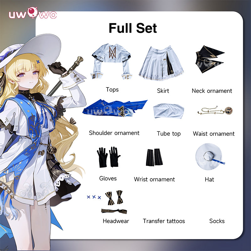 Uwowo Collab Series: Wuthering Waves Carlotta Phoebe Cosplay Costume