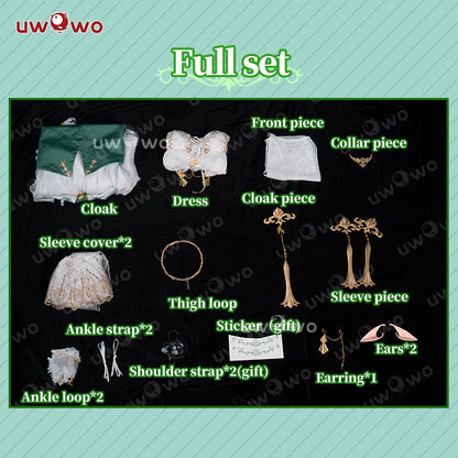 JUL PRESALE Uwowo Game Azur Lane HNLMS Gouden Leeuw Boudoir Cosplay Costume