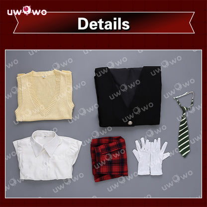 Uwowo Collab Series: Anime  Maka Uniform Cosplay Costume Cosplay Costume XS-XL