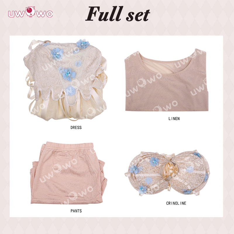 Uwowo Collab Series: Enid Floral Prom Dress Wednesday Season 2 Cosplay Costume XS-3XL