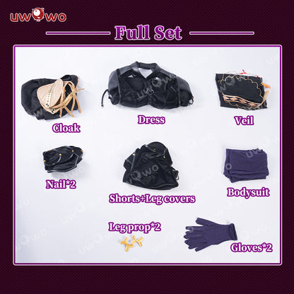 S-3XL INSTOCK Uwowo Game Fate/Grand Order FGO Scáthach Stage 3 Cosplay Costume