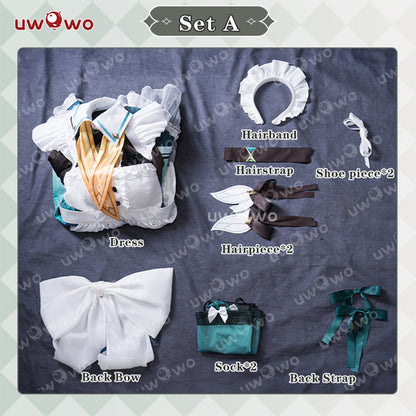 [Last batch] Uwowo Game Honkai Star Rail Firefly Maid Cosplay Costume