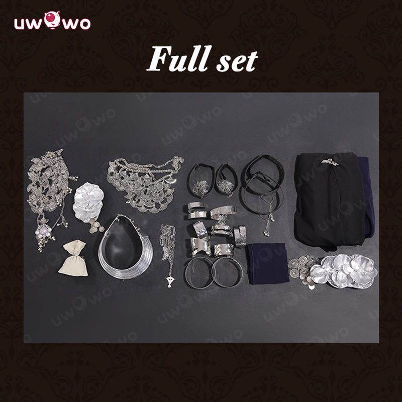 Uwowo Collab Series: Undertaker Darkness Skin Elden Ring Nightreign Game Cosplay Costume S-3XL