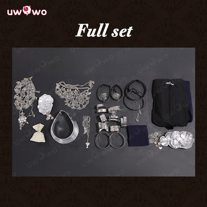 Uwowo Collab Series: Undertaker Darkness Skin Elden Ring Nightreign Game Cosplay Costume S-3XL