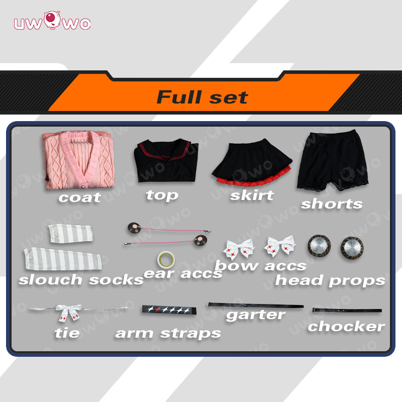 【Clearance】Uwowo Collab Series: Game Zenless Zone Zero Ukinami Yuzuha Cosplay Costume S-XL