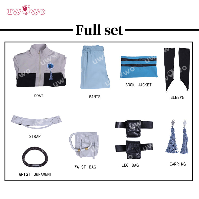 Uwowo Collab Series: Anime Gachiakuta Zanka Nijiku Cosplay Costume XS-3XL