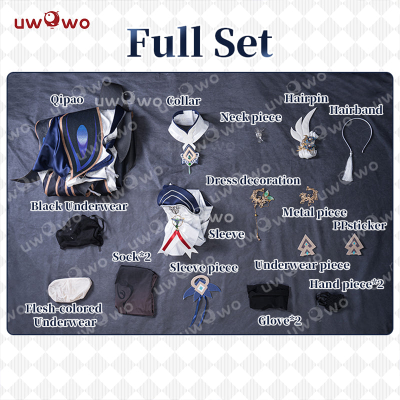 【Pre-sale】Uwowo Azur Lane Chen Hai Chenhai Retrofit 18+ Sexy Gown Cosplay Costume