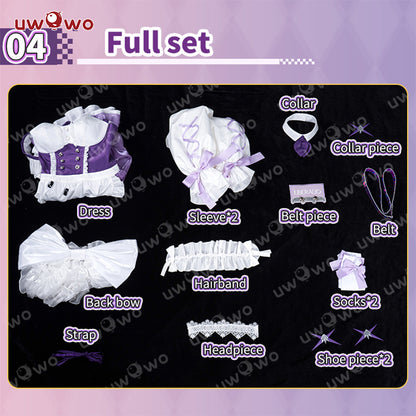 JUL PRESALE Uwowo Game NIKKE Liberalio Café Maid Cosplay Costume