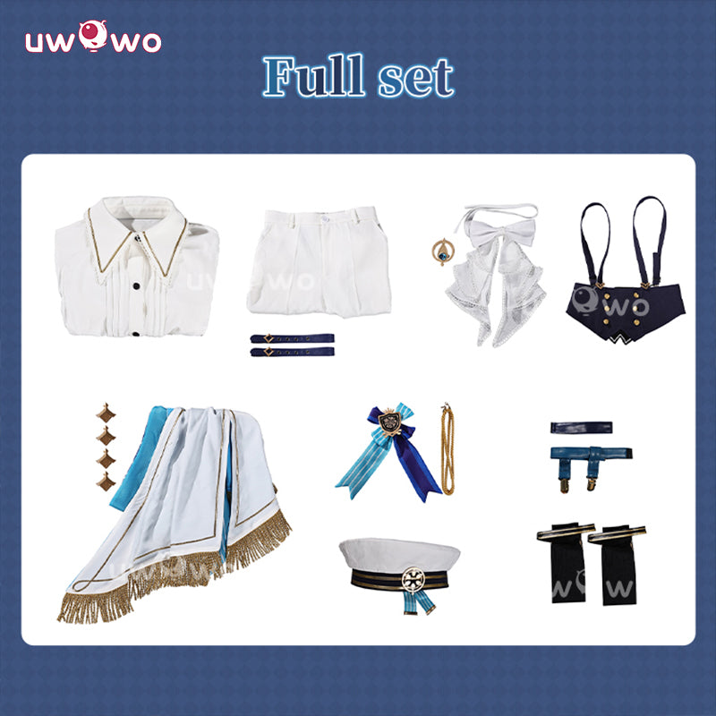 Uwowo Collab Series: Genshin Impact Wanderer Resplendent Feast Gown Male Cosplay Costume S-2XL
