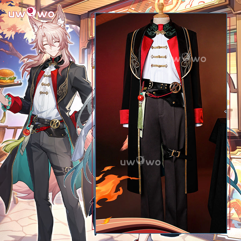 Uwowo Collab Series: Game Honkai: Star Rail × KFC Jiao Qiu Jiaoqiu Cosplay Costume