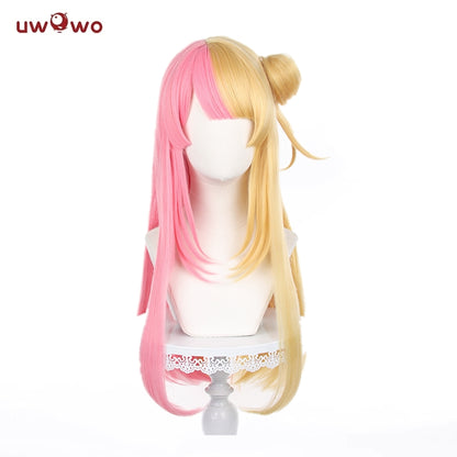 Uwowo Anime Vtuber Nijisanjien EN7 XSOLEIL Kotoka Torahime Cosplay Wig