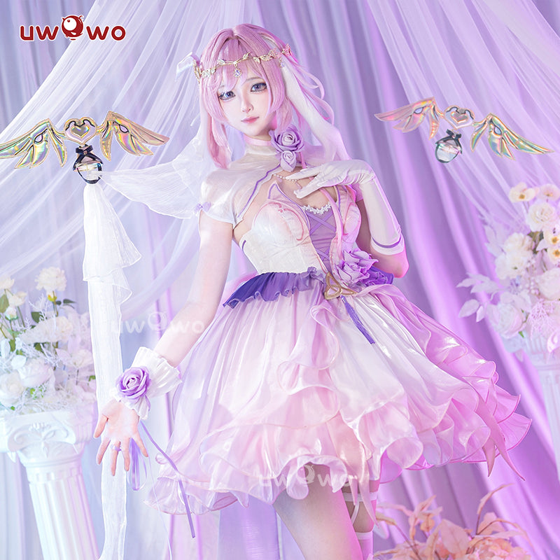 【Pre-sale】Uwowo Honkai Impact 3: Elysia Fanart 'Luminous Sands' Dress Cosplay Costume