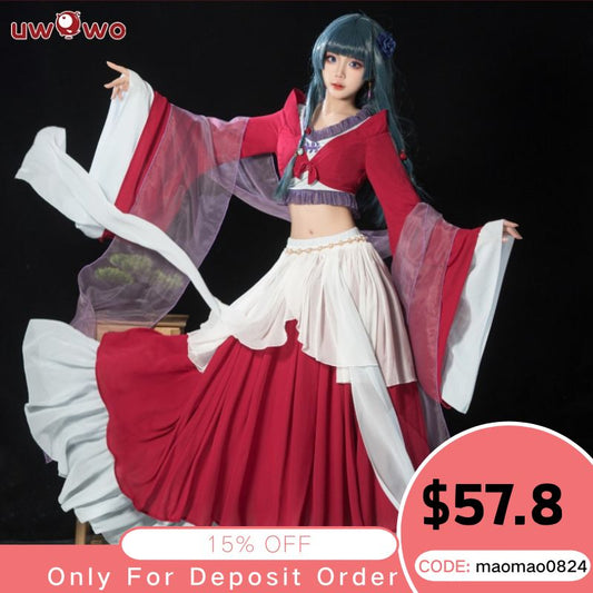 【Pre-sale】Uwowo Anime The Apothecary Diaries Maomao Dance Dress Cosplay Costume