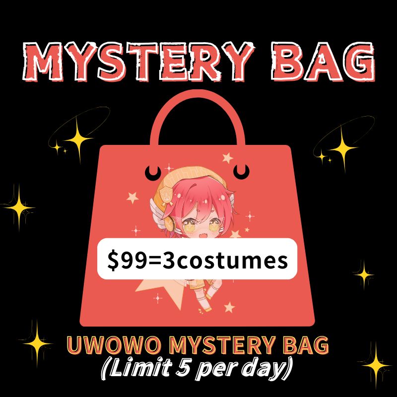 【MYSTERY COS BAG】Uwowo 2024 BFCM SALE Mystery Bag (Limited to 5 per day)