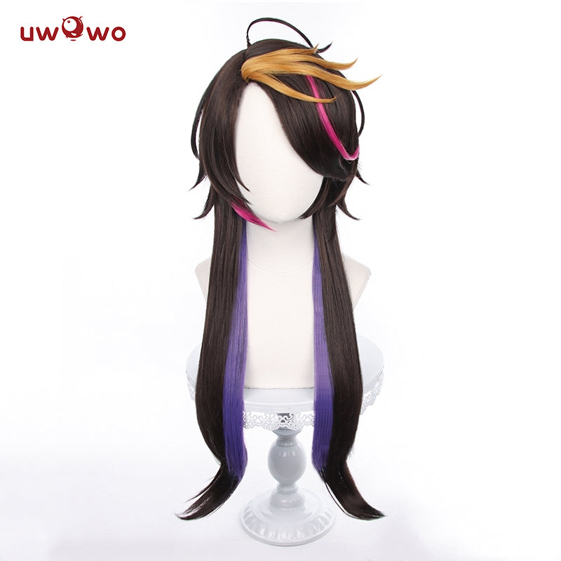 【Pre-sale】Uwowo Vtuber NIJISANJI Cosplay Wigs ShuYamino Uki Violeta Gamers zaion Saegusa Akina Wig Hair