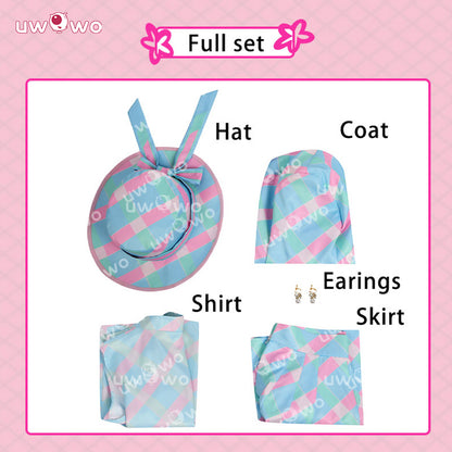 【In Stock】Uwowo Collab Series: Movie Cosplay Costume Blue Dress Uniform