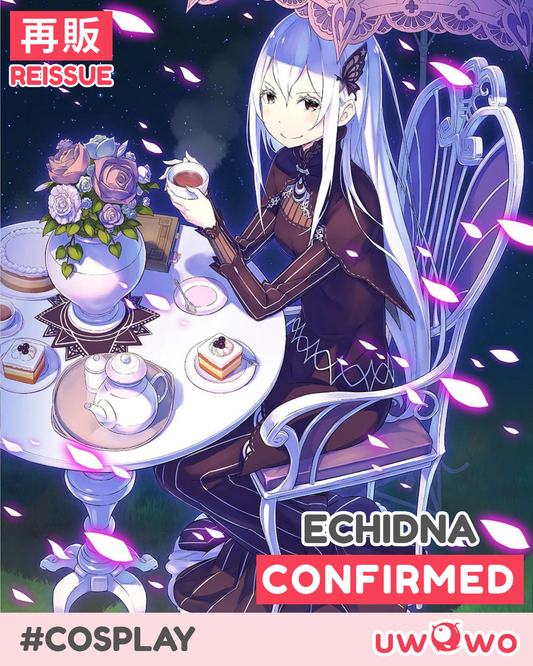 CONFIRMED Uwowo Anime Zero Echidna Witch of Greed Cosplay Costume