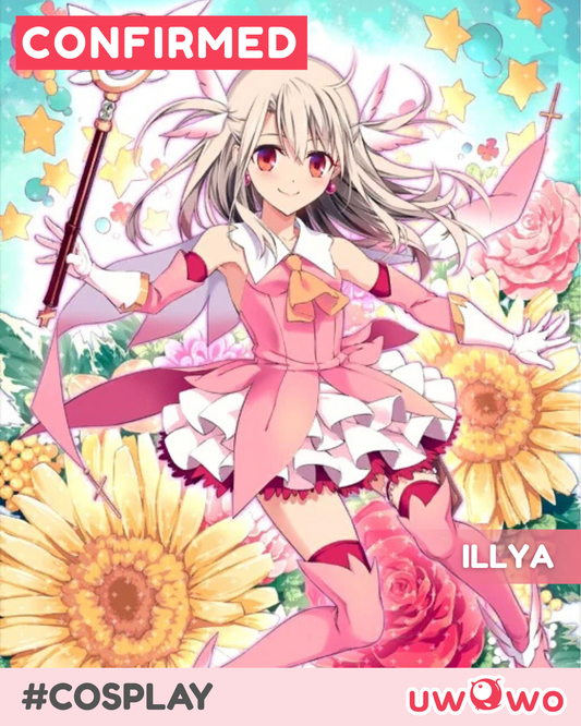 CONFIRMED Uwowo Fate/Grand Order FGO Illyasviel von Einzbern (Fate/kaleid) Stage 2 Magical Girl Cosplay Costume