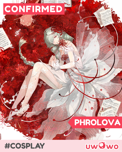 MARCH PRESALE Uwowo Phrolova White Melody Gown Wuthering Waves WuWa Cosplay Costume S-3XL