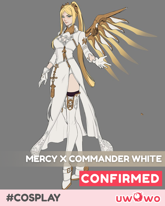 CONFIRMED Uwowo Deposit Poll - Overwatch x Project YoRHa Collab Commander White Mercy Skin Nier Cosplay Costume
