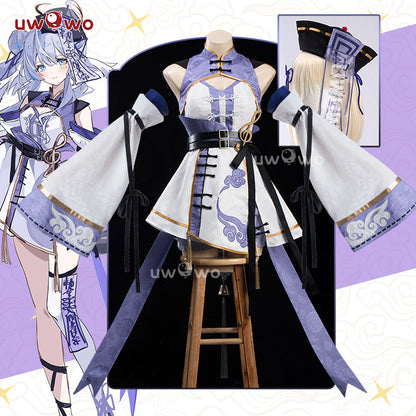 S-3XL INSTOCK Uwowo Game Honkai Star Rail Fanart Robin Jiangshi Chinese Zombie Cosplay Costume