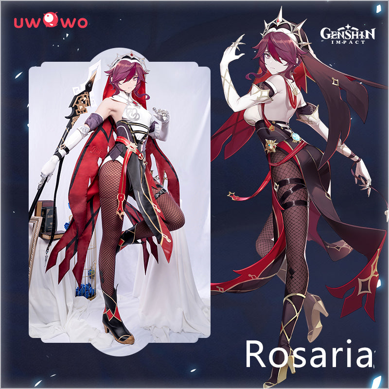 Clearance Last Batch Uwowo Game Genshin Impact Cosplay Rosaria