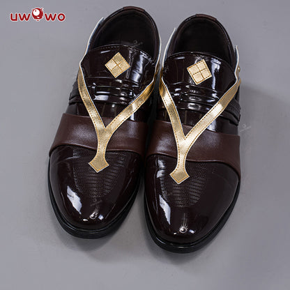 Uwowo Genshin Impact Kamisato Ayato Male Cosplay Costume Shoes - Uwowo Cosplay