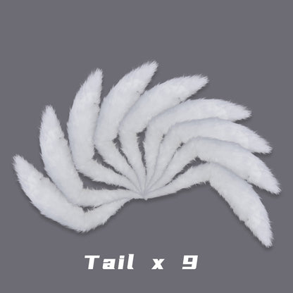Uwowo League of Legends/LOL: Ahri Champion Nine Tailed Fox Wild Rift WR ASU Cosplay Costume - Uwowo Cosplay