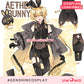 【In Stock】Exclusive Uwowo Genshin Impact Fanart Aether Bunny Suit Canon Outfit Cosplay Traveler Kong Costume