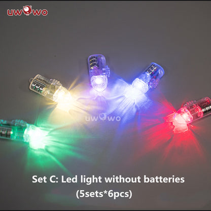 Uwowo Genshin Impact Lumine Traveler LED Female Lumine Cosplay Costumes - Uwowo Cosplay