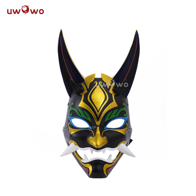 Uwowo Game Genshin Impact Cosplay Props Xiao Yaksha Adeptus Mask ...