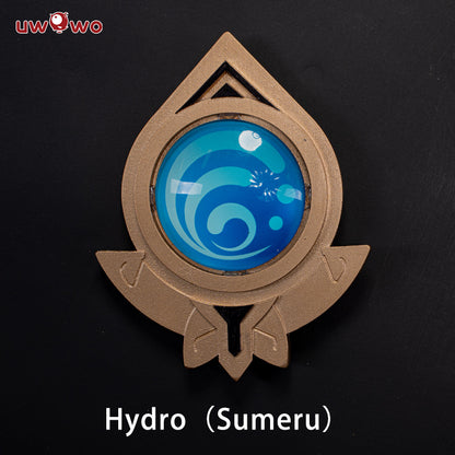Uwowo Game Genshin Impact Visions Mondstadt/Liyue/Inazuma/Sumeru "Eye of God" Led Cosplay Props - Uwowo Cosplay