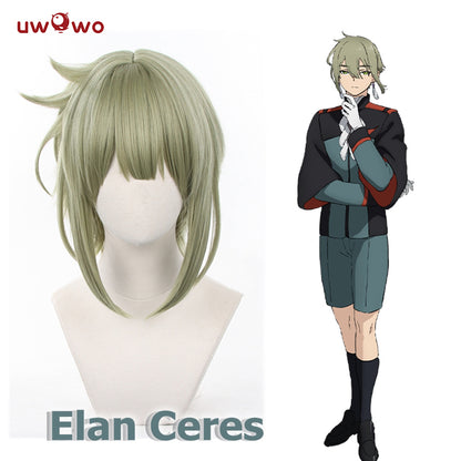 Uwowo Anime Mobile Suit Gundam the Witch from Mercury Elan Ceres Cosplay Wig