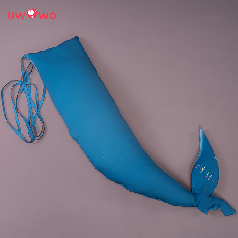 【Pre-sale】Uwowo Cosplay Gawr Gura Cosplay Wig Shark GAWRGURA 40cm White Blue Gradient Wig - Uwowo Cosplay