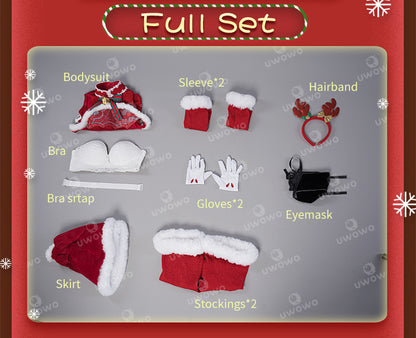 Uwowo Nier: Automata 2B Red Holiday Christmas Cosplay Costume - Uwowo Cosplay