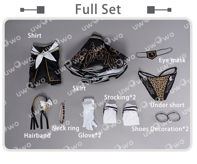 【In Stock】Uwowo Nier: Automata Fanart 2B JK School Uniform Sexy Cosplay Costume