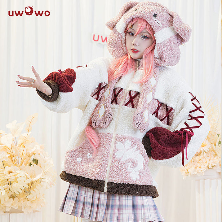 【Pre-sale】Uwowo Genshin Impact Fanart Yae Miko Casual Coat Moveable Fox Ears Cozy Jacket Cospaly - Uwowo Cosplay