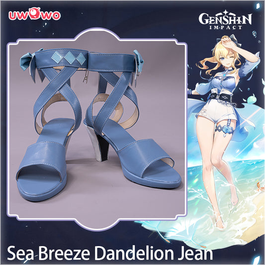 Uwowo Game Genshin Impact Jean Summer Outfit Sea Breeze Dandelion Cosplay Shoes - Uwowo Cosplay