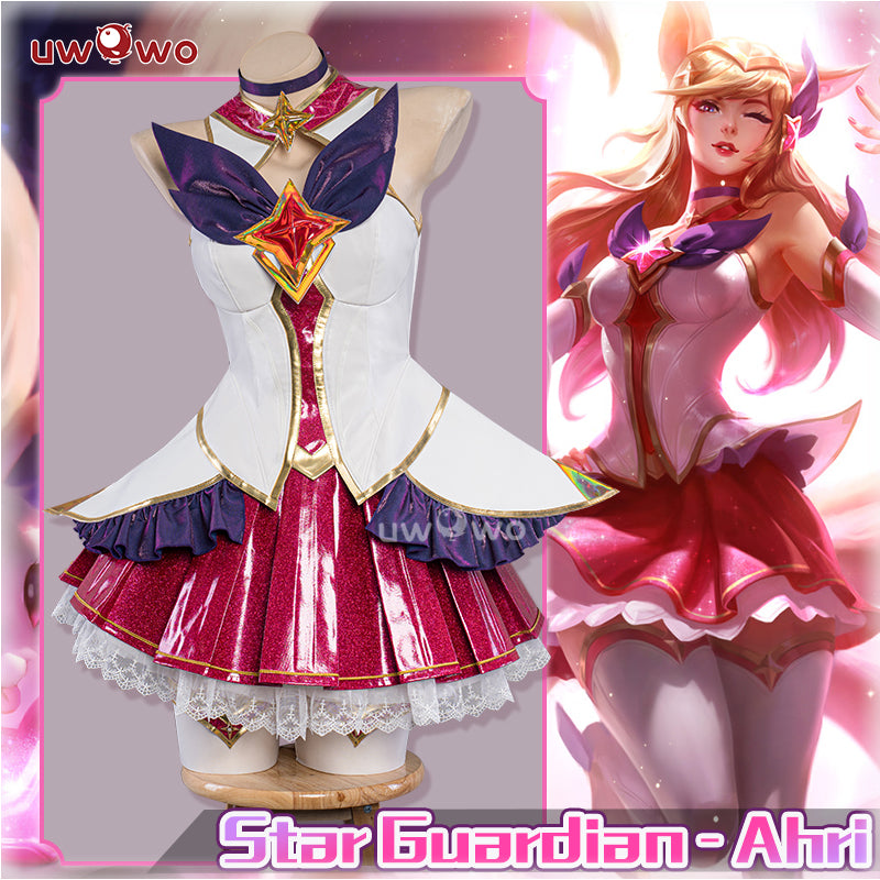 【In Stock】Uwowo League of Legends/LOL: Star Guardian Ahri SG Cosplay Costume