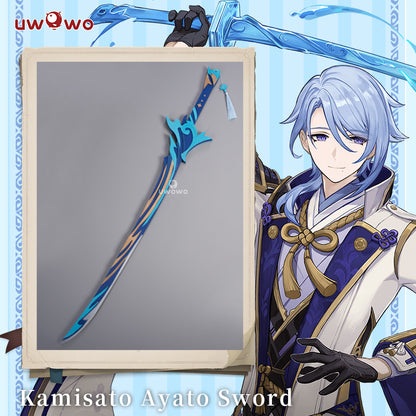 Uwowo Game Genshin Impact Weapons Ayato Sword Anime Cosplay Props - Uwowo Cosplay