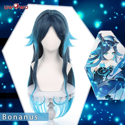 Uwowo Genshin Impact: Bonanus Hydro Yakshas Liyue Female Cosplay Bonanus wig - Uwowo Cosplay