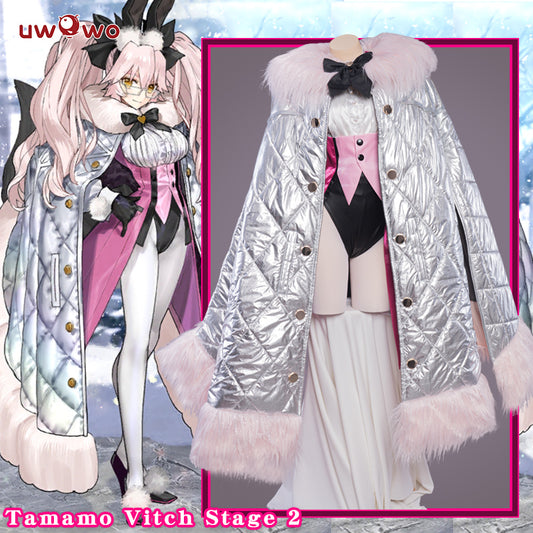【Clearance Sale】Uwowo Fate Grand Order/FGO 6 Anniversary Tamamo Vitch Stage 4 Cosplay Cloak - Uwowo Cosplay