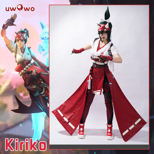 【In Stock】Uwowo Game Overwatch 2 Kiriko Ninja Healer Shinobi Cosplay Costume