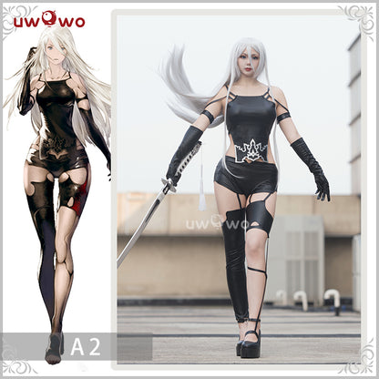 Uwowo Game NieR:Automata Cosplay A2 Cosplay YoRHa Type A No.2 Cosplay Costume