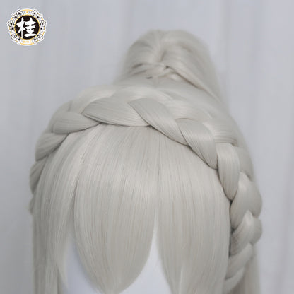 Exclusive authorization Uwowo x sakiyamama: Fate/GrandOrder FGO Artoria Pendragon Alter(Lancer) Bunny Girl Ver. Cosplay Wig - Uwowo Cosplay