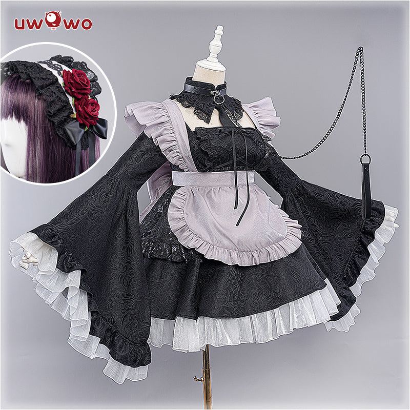 Uwowo Anime My Dress-Up Darling Shizuku-Tan Marin Kitagawa 2-in-1 Maid&Lingerie Cosplay Costume - Uwowo Cosplay