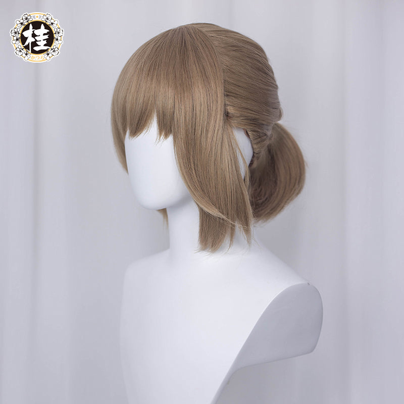35cm Synthetic Short Blonde Wig Cosplay Costume Game OW Overwatch