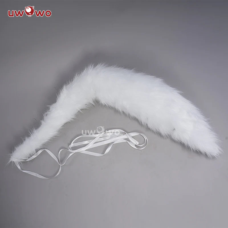 【Pre-sale】Uwowo League of Legends/LOL: Midnight Ahri ASU 2023 Nine Tailed Fox Fur Cosplay Costume