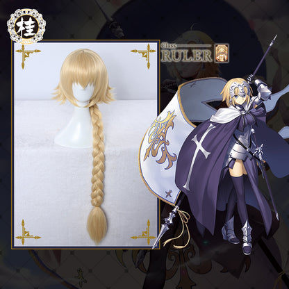 【Pre-sale】UWOWO Anime Fate/Grand Order Joan of Arc Maid DressCosplay Wig Long Hair