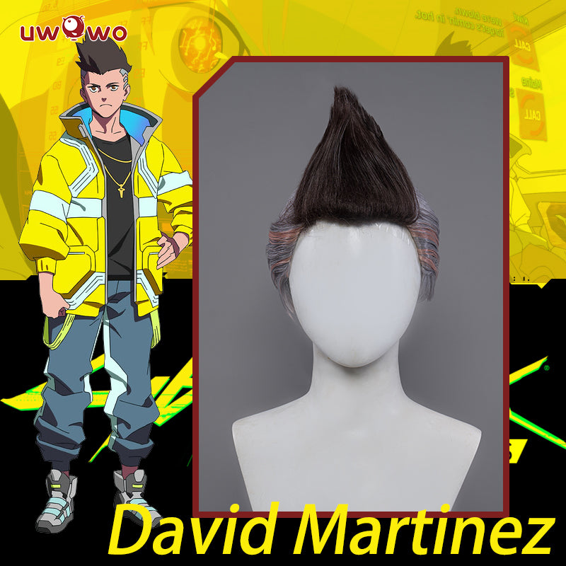 【Pre-sale】Uwowo Anime Cyberpunk: Edgerunners Cosplay David Cosplay Wig Short Hair - Uwowo Cosplay